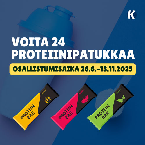 Voita 24 proteiinipatukkaa