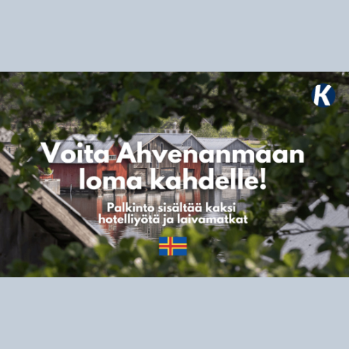 Voita Ahvenanmaan loma kahdelle