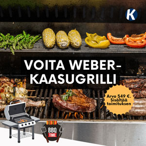 Voita Weber-kaasugrilli